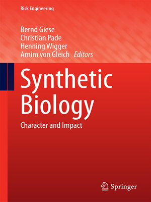 cover image of Synthetic Biology